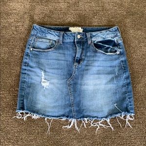 Altar’d State Jean Skirt